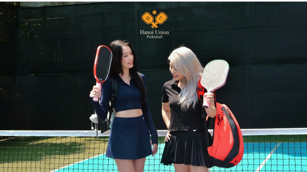 Học viên tham gia khóa Học Pickleball Hà Nội tại HUP