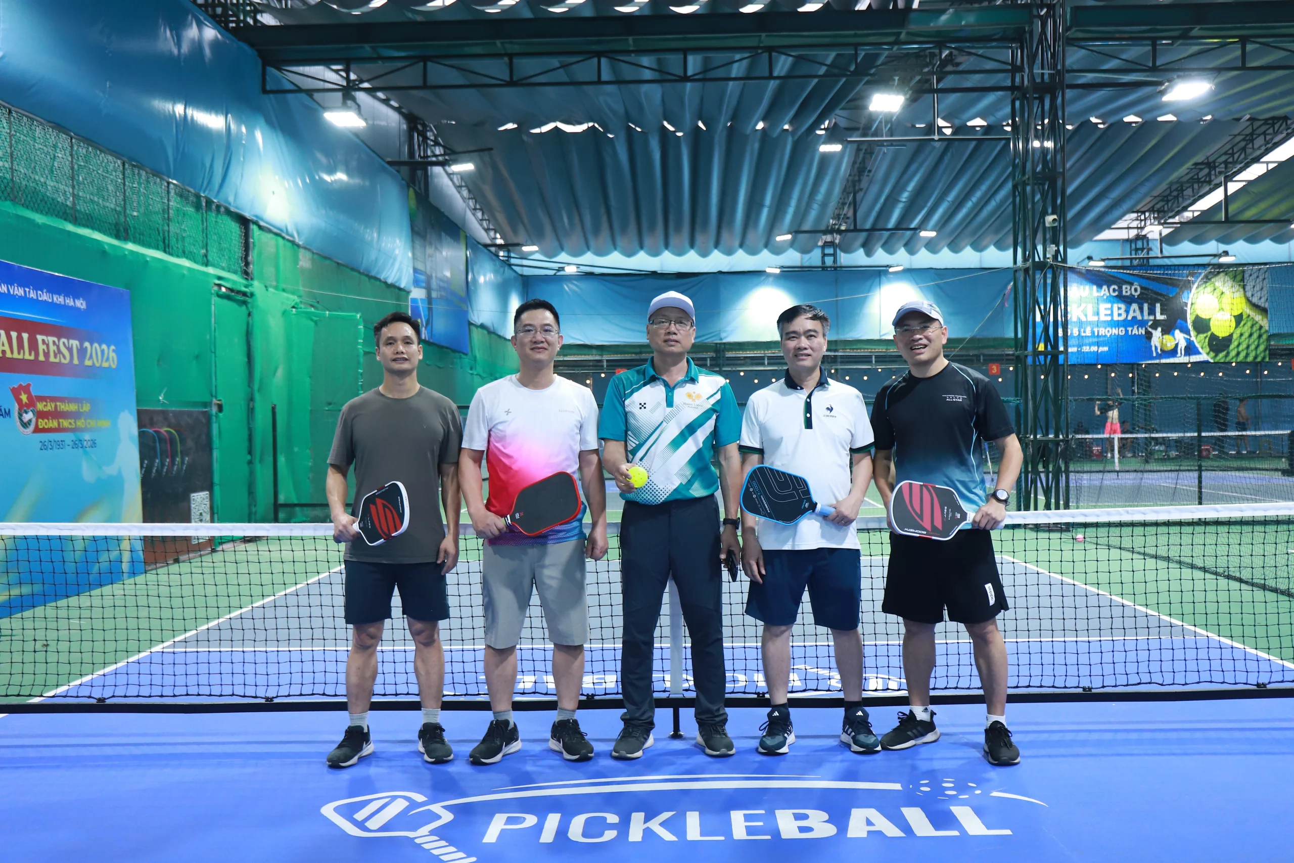 Giải đấu Pickleball giữa HUP và PVTrans