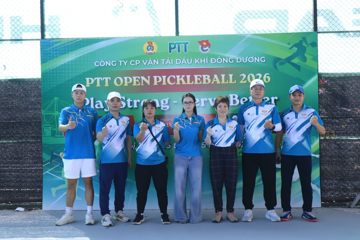 Không khí thi đấu sôi nổi kịch tính tại PTT Open Pickleball 2026