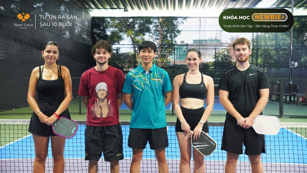 Toàn cảnh không khí bùng nổ, vui nhộn ngày Workshop tại Hanoi Union Pickleball
